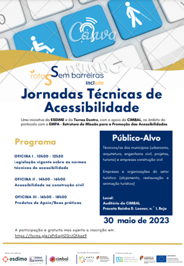 Cartaz_Jornadas Técnicas Acessibilidade